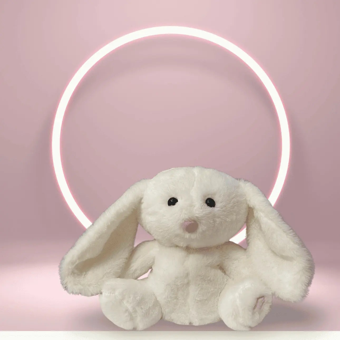 DOUDOU LAPIN QUI RESPIRE (Blanc)