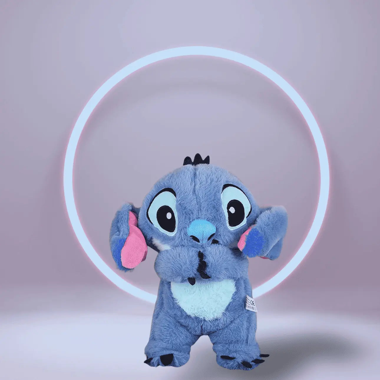 DOUDOU STITCH QUI RESPIRE (Bleu)